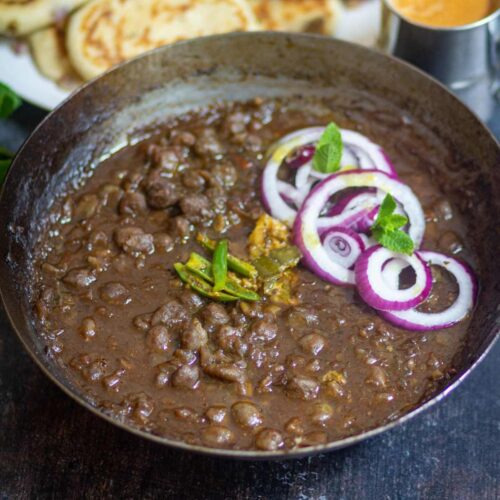 Delhi Style Chole Recipe.