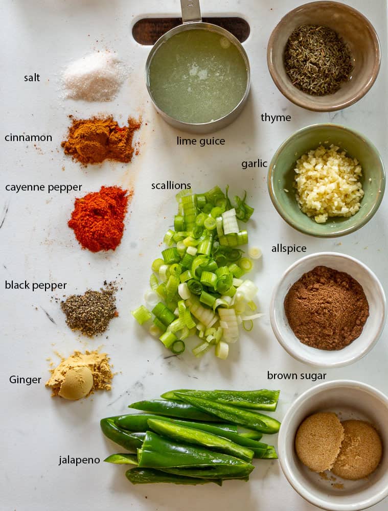 caribbean jerk vegetables