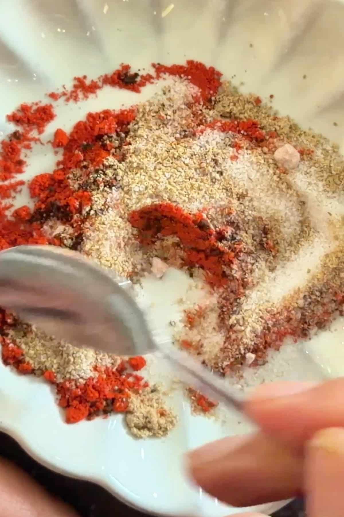 Bhutta masala spice mix for roasted corn.