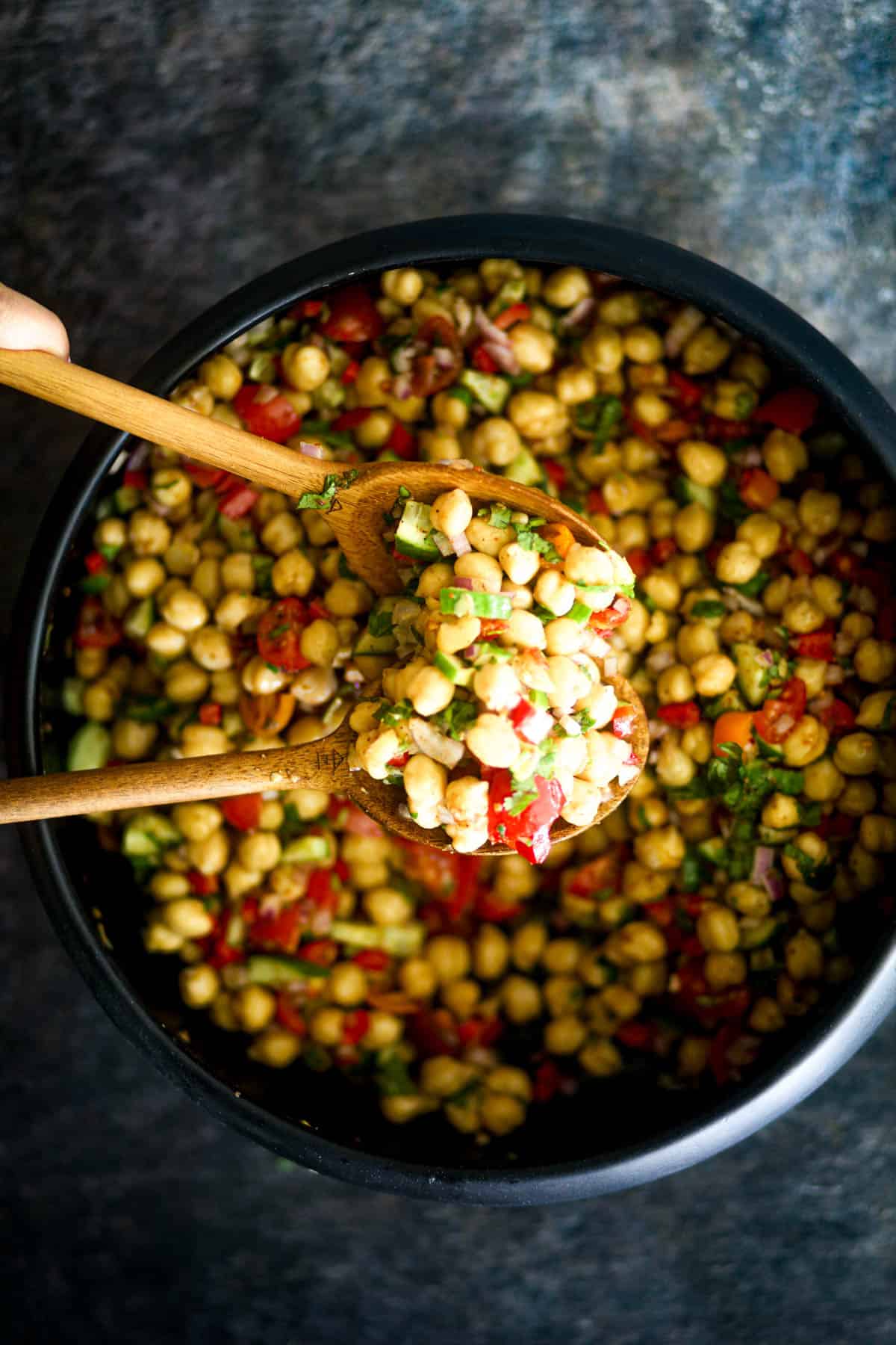 Mix ingredients until well combined.