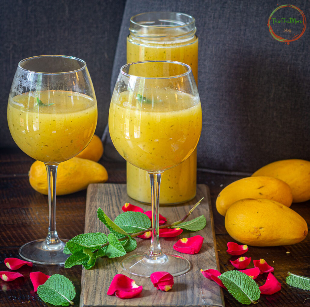 aam panna/ mango drink