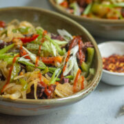 sweet potato & chickpeas hashhash