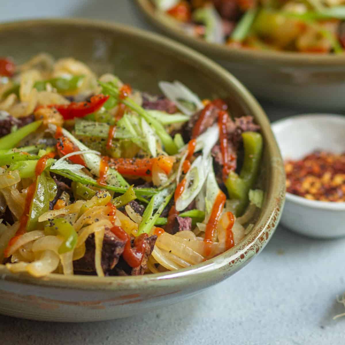 sweet potato & chickpeas hashhash