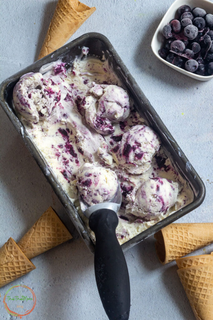 BLUEBERRY ICE CREAM