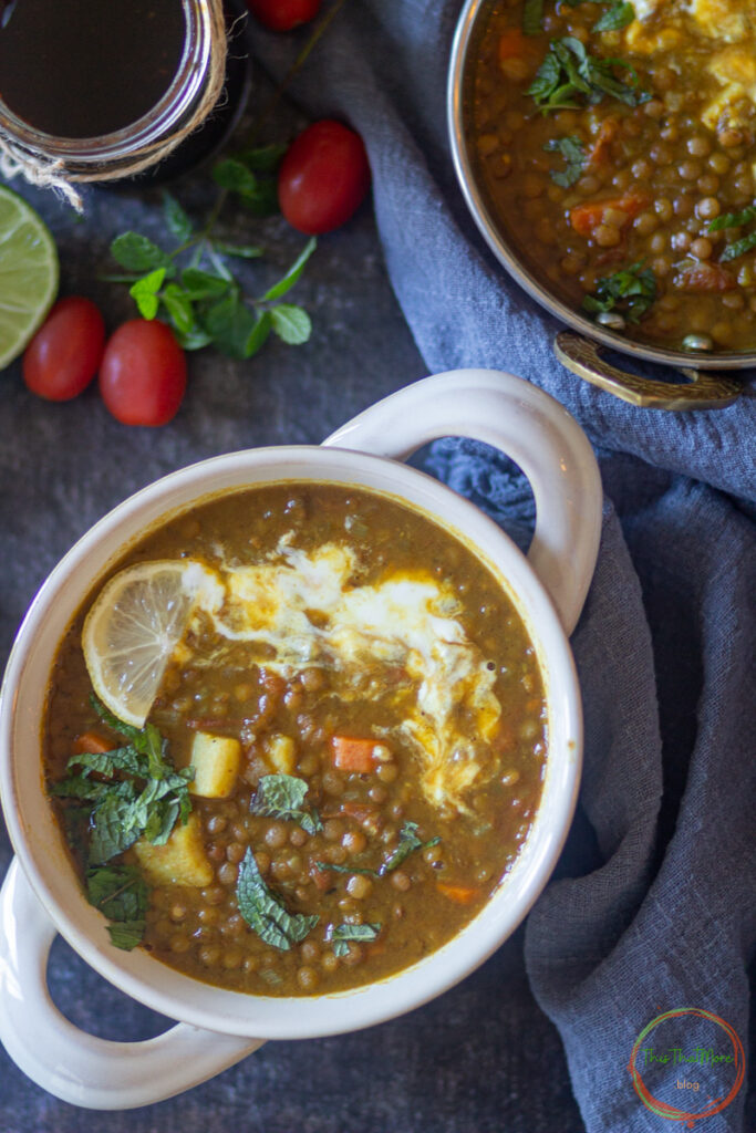 SWEET POTATO & LENTILS CURRY