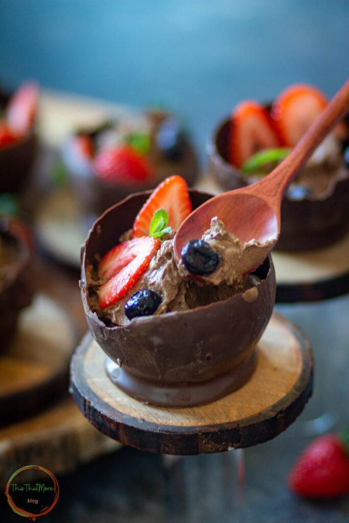 CHOCOLATE MOUSSE CUPS