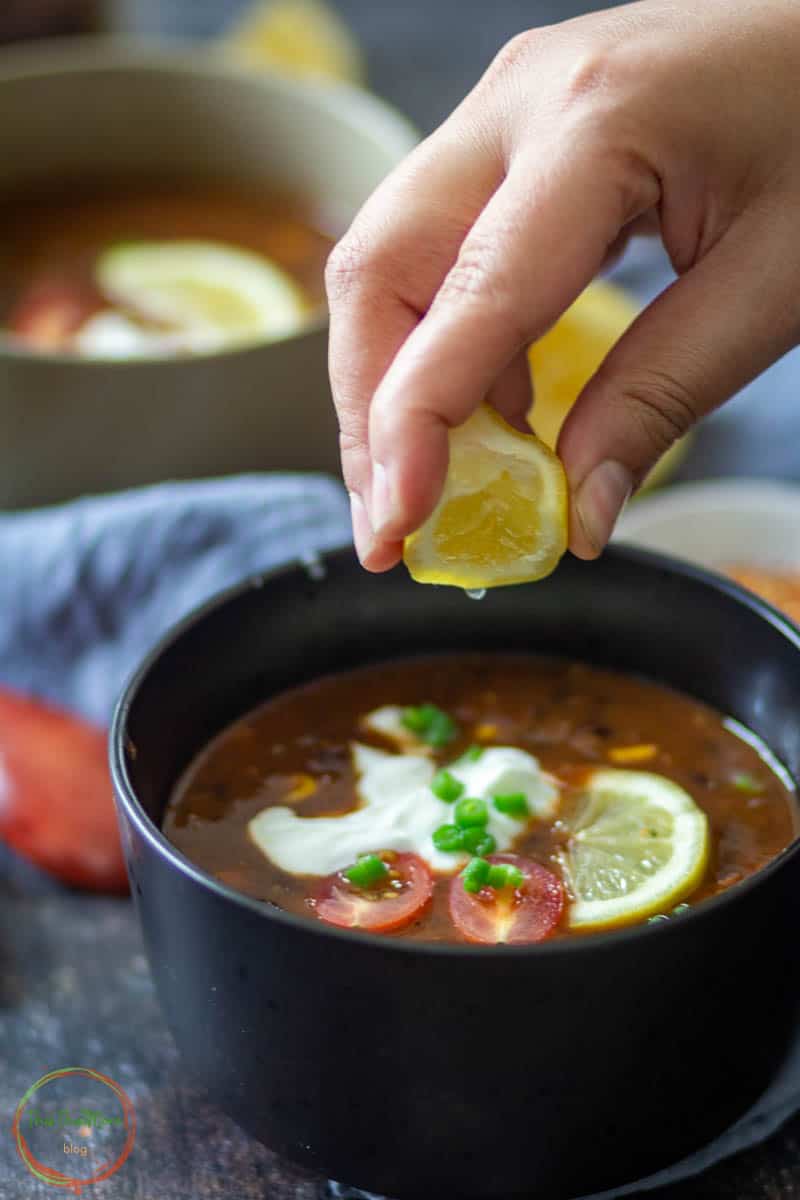 BLACK BEAN SOUP