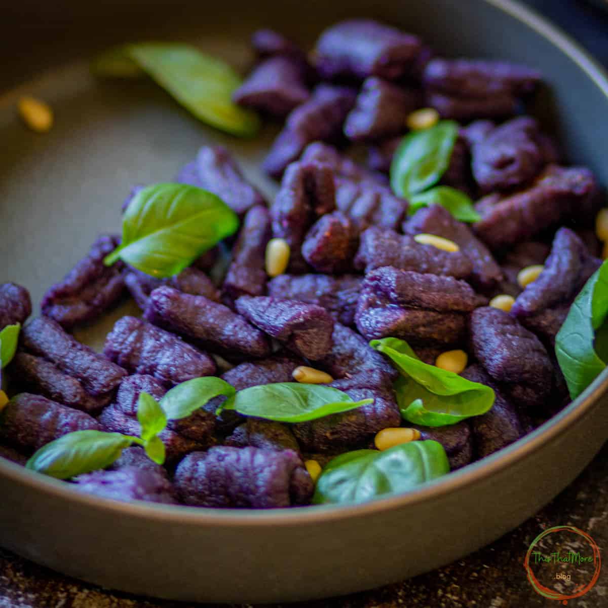 sweet potato gnocchi