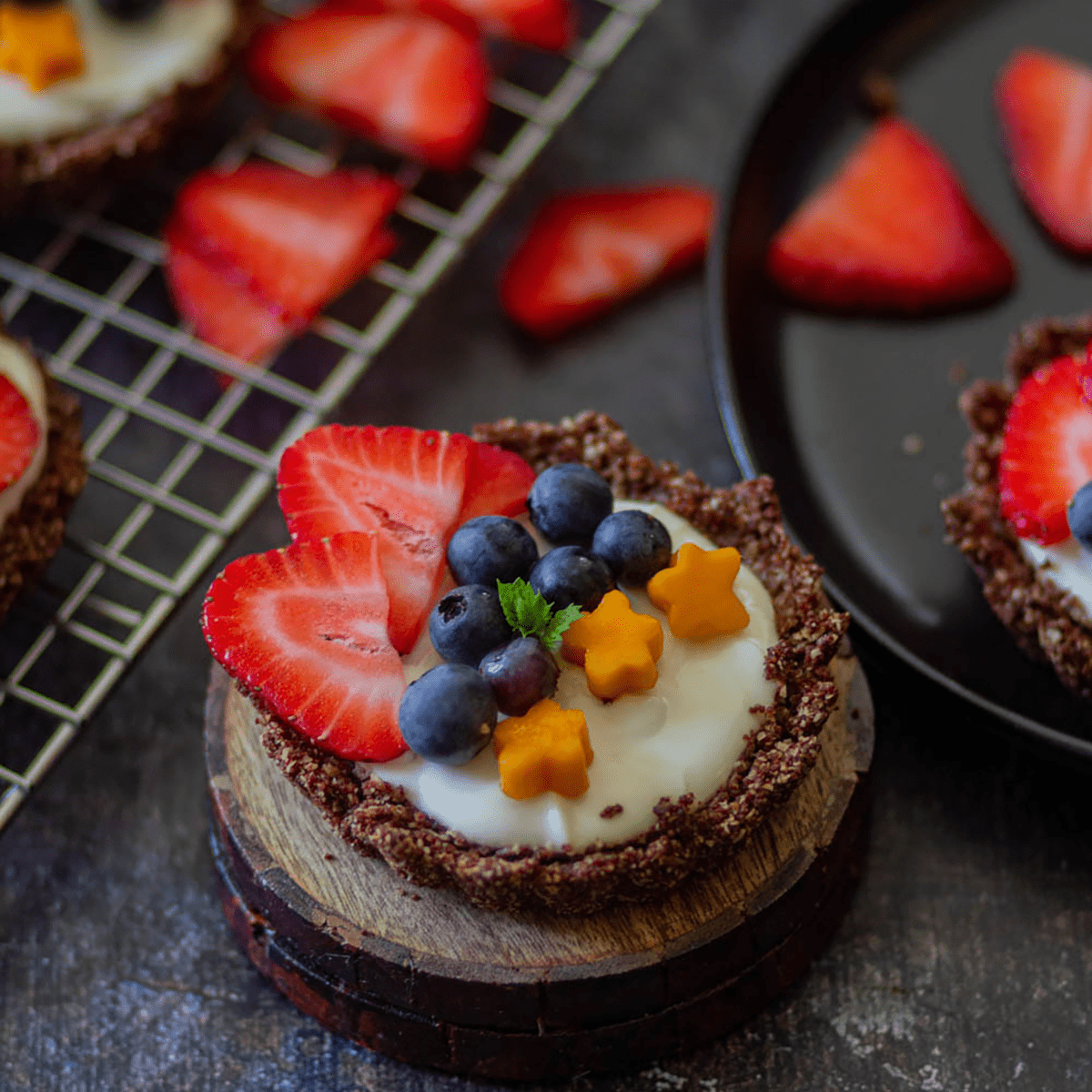 featured image of mini fruit tart