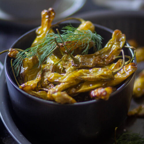 featured image of shishito peppers