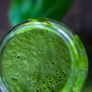 Green chutney blended with cilantro, mint and green chilies.