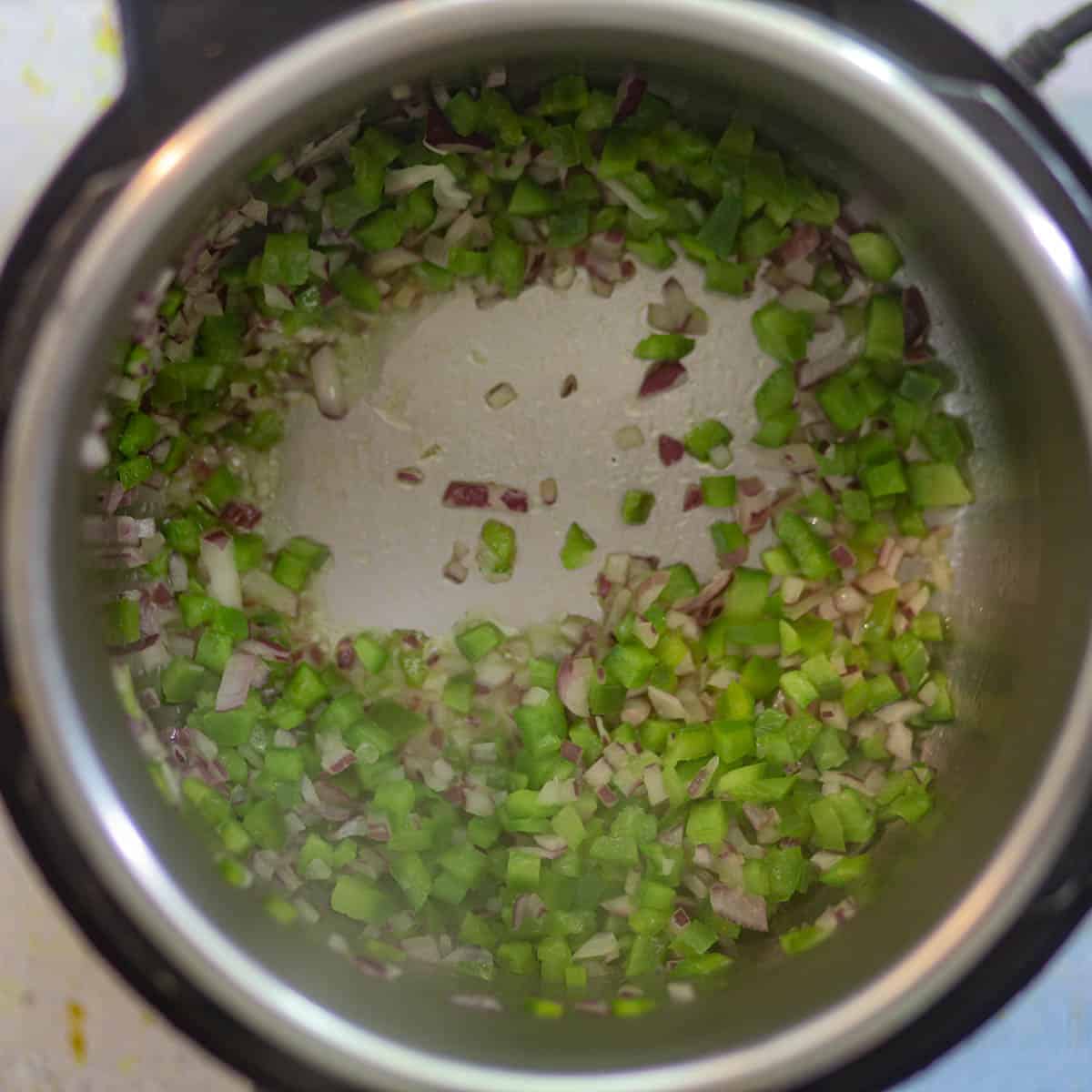 saute until soft & tender.