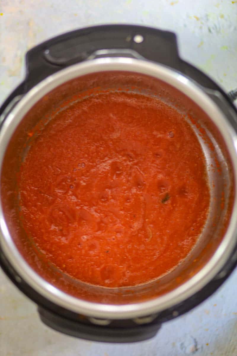 ground the tomatoes.