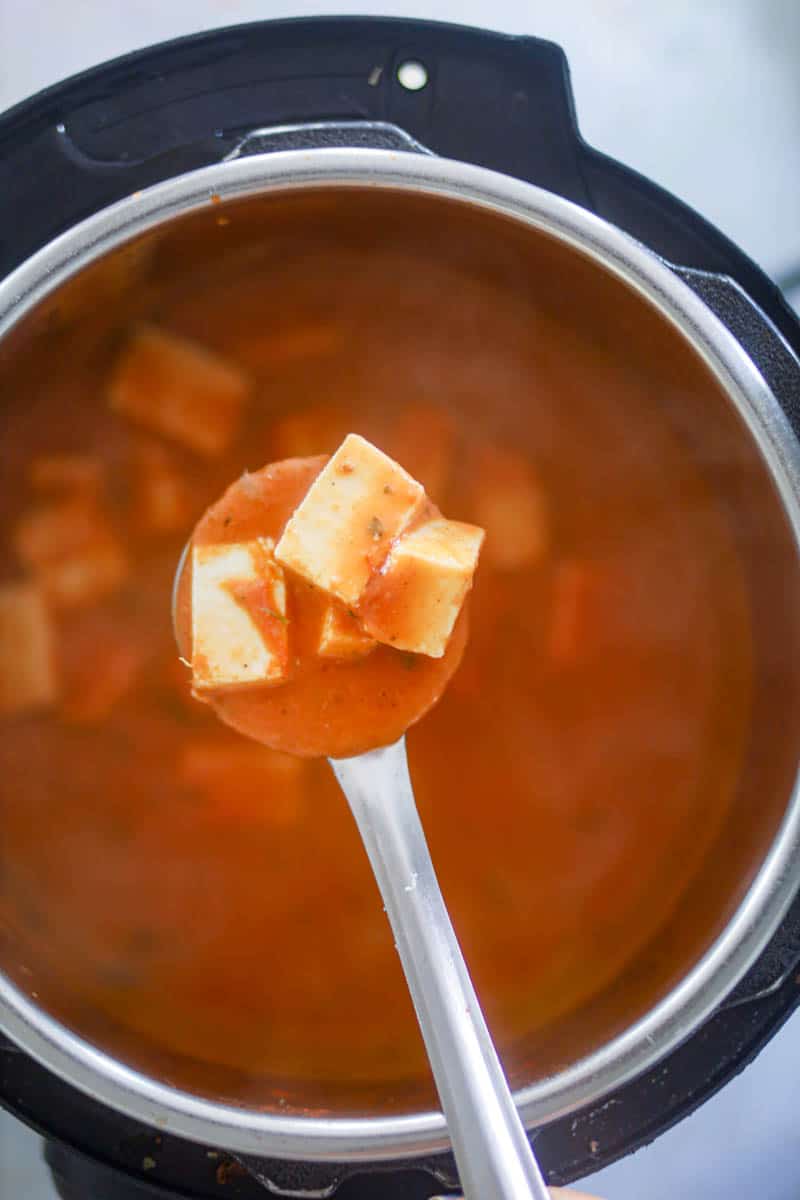 Butter Paneer is ready.