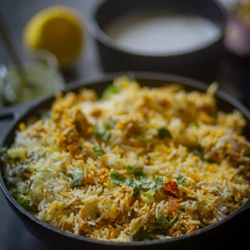 Paneer Biryani featured.