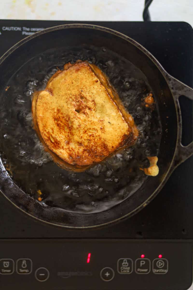 Fry until both the sides are golden & crispy.