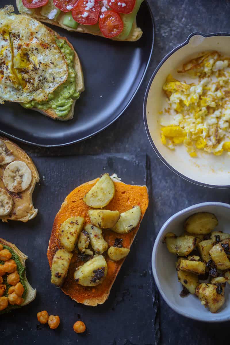 Peri-Peri with sweet potatoes.