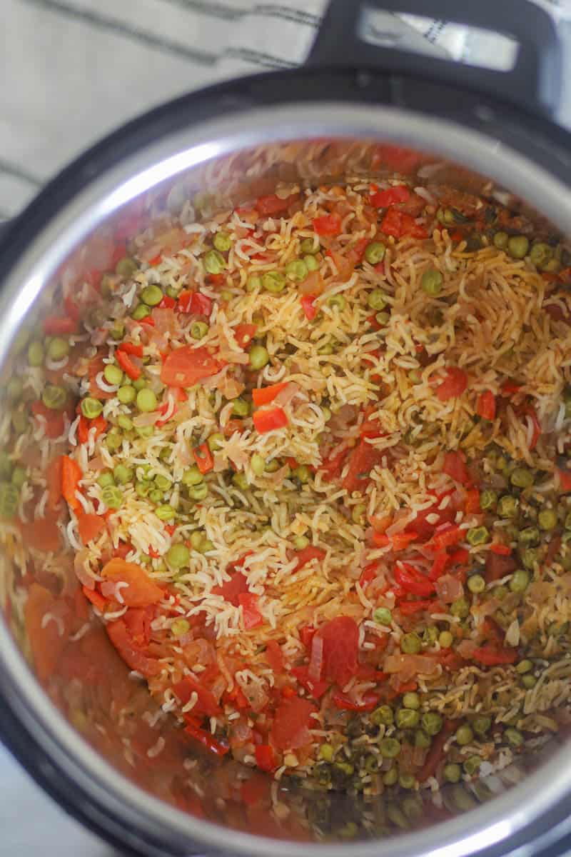 Pressure cook and rice is ready.