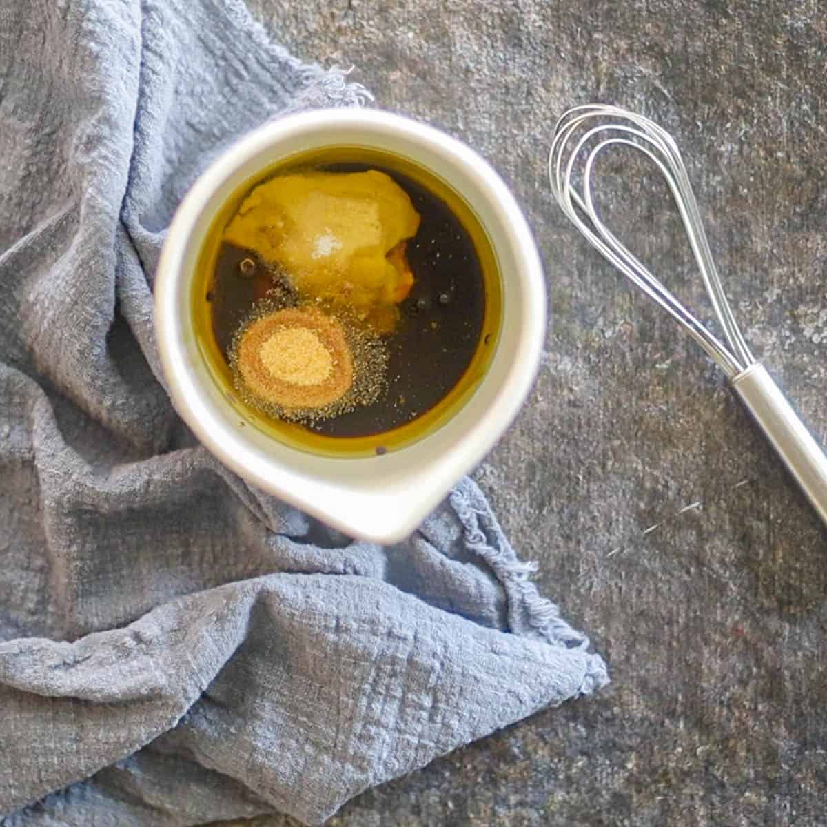 Add ingredients in a bowl.