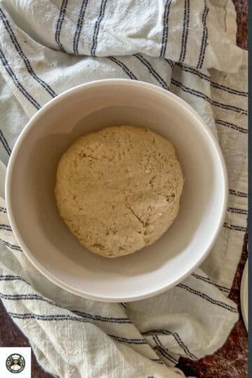 Knead into a firm dough and let it rest for at least 30 minutes before you start making parathas.